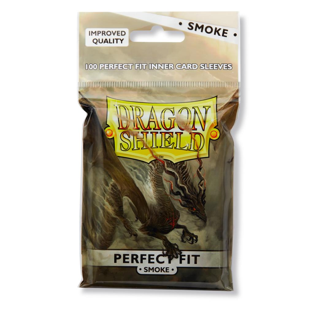Dragon Shields Perfect Fit: (100) Smoke - Linebreakers
