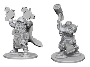 Dungeons & Dragons Nolzur`s Marvelous Unpainted Miniatures: W2 Dwarf Male Cleric - Linebreakers