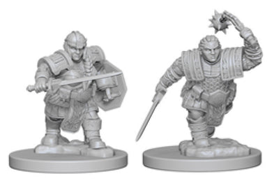 Dungeons & Dragons Nolzur`s Marvelous Unpainted Miniatures: W2 Dwarf Female Fighter - Linebreakers
