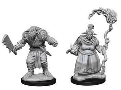 Pathfinder Deep Cuts Unpainted Miniatures: W2 Bugbears - Linebreakers