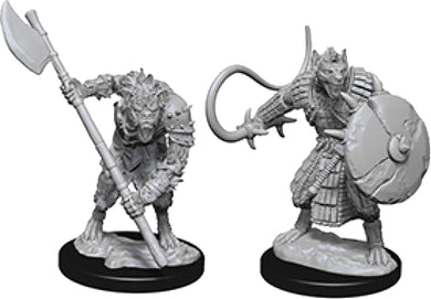 Pathfinder Deep Cuts Unpainted Miniatures: W3 Gnolls - Linebreakers
