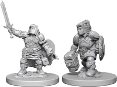 Dungeons & Dragons Nolzur`s Marvelous Unpainted Miniatures: W3 Dwarf Female Paladin - Linebreakers