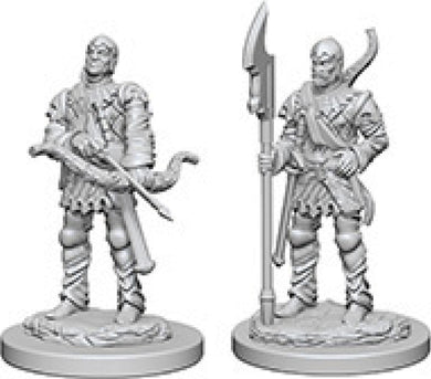 Pathfinder Deep Cuts Unpainted Miniatures: W4 Town Guards - Linebreakers