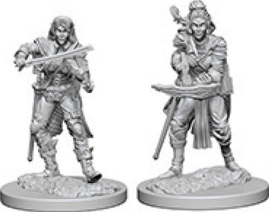 Pathfinder Deep Cuts Unpainted Miniatures: W4 Elf Female Bard - Linebreakers