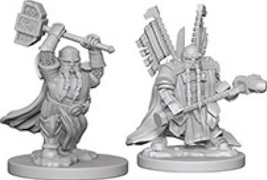 Dungeons & Dragons Nolzur`s Marvelous Unpainted Miniatures: W4 Dwarf Male Paladin - Linebreakers
