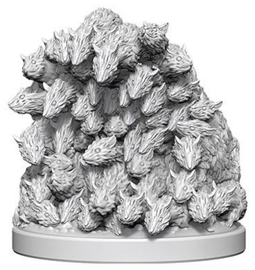 WizKids Deep Cuts Unpainted Miniatures: W4 Swarm of Rats - Linebreakers