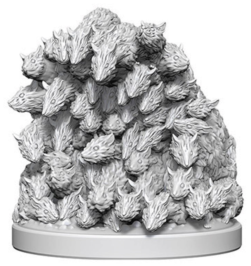 WizKids Deep Cuts Unpainted Miniatures: W4 Swarm of Rats - Linebreakers