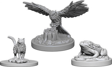 WizKids Deep Cuts Unpainted Miniatures: W4 Familiars - Linebreakers