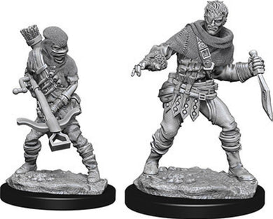 WizKids Deep Cuts Unpainted Miniatures: W4 Bandits - Linebreakers