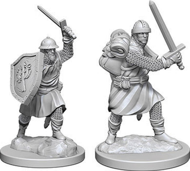 Pathfinder Deep Cuts Unpainted Miniatures: W4 Infantrymen - Linebreakers