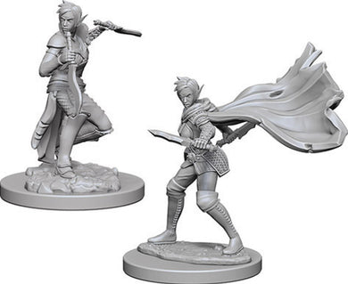 Pathfinder Deep Cuts Unpainted Miniatures: W4 Elf Female Rogue - Linebreakers