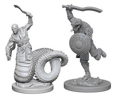 Dungeons & Dragons Nolzur`s Marvelous Unpainted Miniatures: W4 Yuan-Ti Malisons - Linebreakers