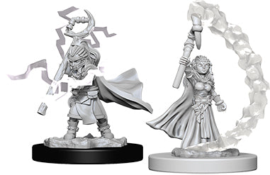 Pathfinder Deep Cuts Unpainted Miniatures: W5 Gnome Female Sorcerer - Linebreakers