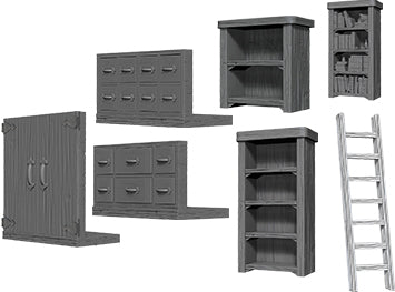 WizKids Deep Cuts Unpainted Miniatures: W5 Archivist Library - Linebreakers