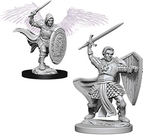 Dungeons & Dragons Nolzur`s Marvelous Unpainted Miniatures: W5 Aasimar Male Paladin - Linebreakers