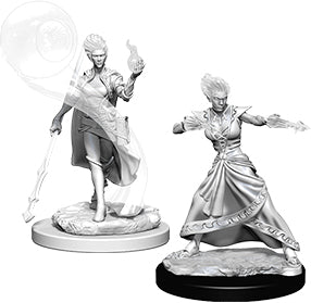 Dungeons & Dragons Nolzur`s Marvelous Unpainted Miniatures: W5 Fire Genasi Female Wizard - Linebreakers