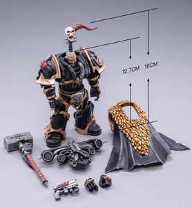 Joy Toy Warhammer 40K Black Legion Chaos Lord 1/18 Scale Figure