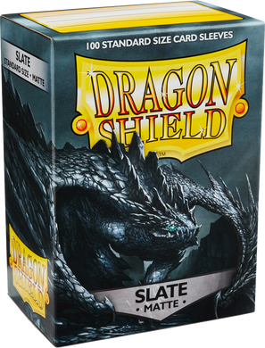 Dragon Shields: (100) Matte Slate