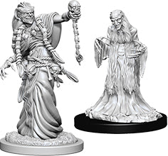 Dungeons & Dragons Nolzur`s Marvelous Unpainted Miniatures: W6 Green Hag & Night Hag - Linebreakers
