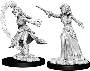 Pathfinder Deep Cuts Unpainted Miniatures: W6 Female Human Wizard - Linebreakers