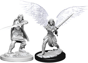 Dungeons & Dragons Nolzur`s Marvelous Unpainted Miniatures: W6 Female Aasimar Fighter - Linebreakers