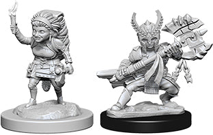 Dungeons & Dragons Nolzur`s Marvelous Unpainted Miniatures: W6 Female Halfling Fighter - Linebreakers