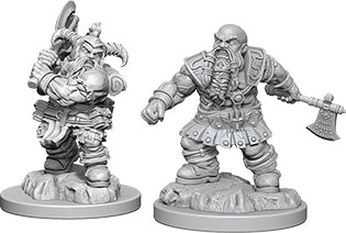 Dungeons & Dragons Nolzur`s Marvelous Unpainted Miniatures: W6 Dwarf Male Barbarian - Linebreakers
