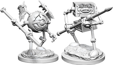 Dungeons & Dragons Nolzur`s Marvelous Unpainted Miniatures: W6 Monodrone & Duodrone - Linebreakers