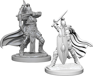 Pathfinder Deep Cuts Unpainted Miniatures: W6 Female Knights / Gray Maidens - Linebreakers