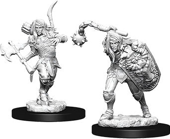 Pathfinder Deep Cuts Unpainted Miniatures: W6 Male Elf Fighter - Linebreakers
