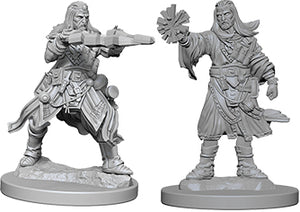 Pathfinder Deep Cuts Unpainted Miniatures: W6 Male Human Wizard - Linebreakers
