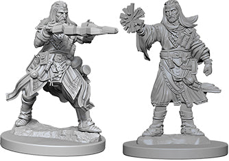 Pathfinder Deep Cuts Unpainted Miniatures: W6 Male Human Wizard - Linebreakers