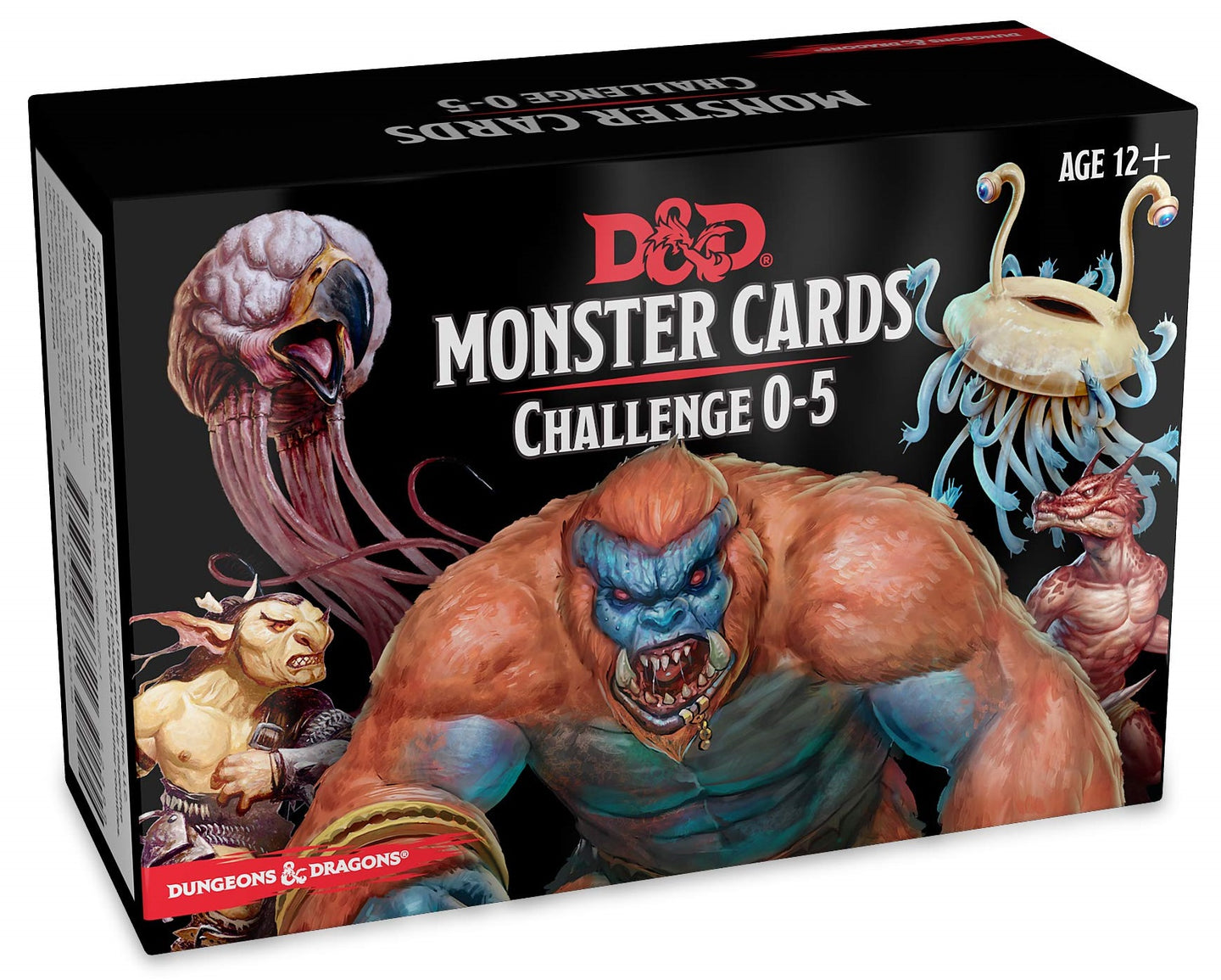 Dungeons and Dragons RPG: Monster Cards - Challenge 0-5 Deck (268 cards) - Linebreakers