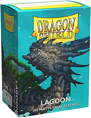Dragon Shield Standard Size Card Sleeves – Matte Dual Lagoon 100CT