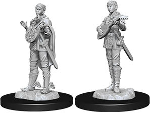 Dungeons & Dragons Nolzur`s Marvelous Unpainted Miniatures: W7 Female Half-Elf Bard - Linebreakers