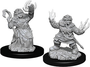 Pathfinder Deep Cuts Unpainted Miniatures: W7 Female Dwarf Summoner - Linebreakers
