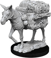 WizKids Deep Cuts Unpainted Miniatures: W7 Pack Mule - Linebreakers