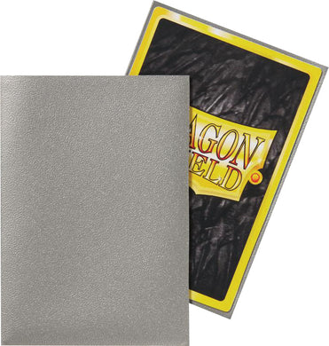 Dragon Shields: (100) Matte Silver - Linebreakers