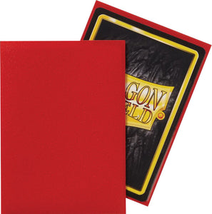 Dragon Shields: (100) Matte Crimson - Linebreakers