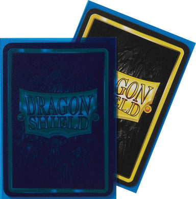 Dragon Shields: (100) Matte Clear Blue - Linebreakers