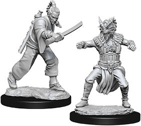 Dungeons & Dragons Nolzur`s Marvelous Unpainted Miniatures: W8 Male Human Monk - Linebreakers