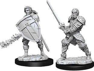 Dungeons & Dragons Nolzur`s Marvelous Unpainted Miniatures: W8 Male Human Fighter - Linebreakers