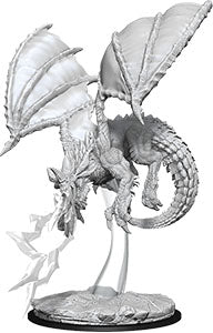 Dungeons & Dragons Nolzur`s Marvelous Unpainted Miniatures: W8 Young Blue Dragon - Linebreakers
