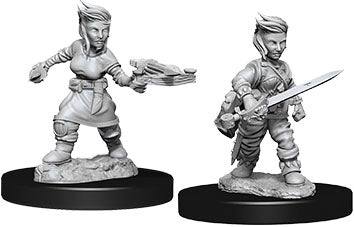 Pathfinder Deep Cuts Unpainted Miniatures: W8 Halfling Female Rogue - Linebreakers