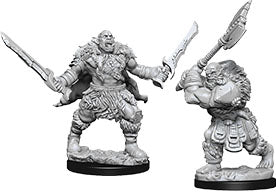 Pathfinder Deep Cuts Unpainted Miniatures: W8 Orcs - Linebreakers