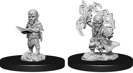 Pathfinder Deep Cuts Unpainted Miniatures: W9 Male Gnome Sorcerer - Linebreakers