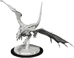 Dungeons & Dragons Nolzur`s Marvelous Unpainted Miniatures: W9 Young White Dragon - Linebreakers