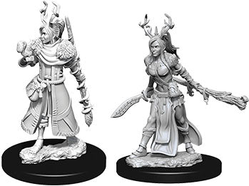 Dungeons & Dragons Nolzur`s Marvelous Unpainted Miniatures: W9 Female Human Druid - Linebreakers
