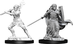 Dungeons & Dragons Nolzur`s Marvelous Unpainted Miniatures: W10 Female Human Paladin - Linebreakers