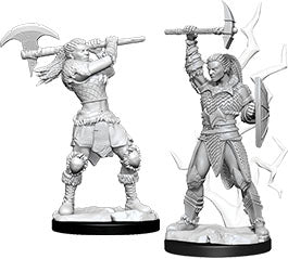 Dungeons & Dragons Nolzur`s Marvelous Unpainted Miniatures: W10 Female Goliath Barbarian - Linebreakers